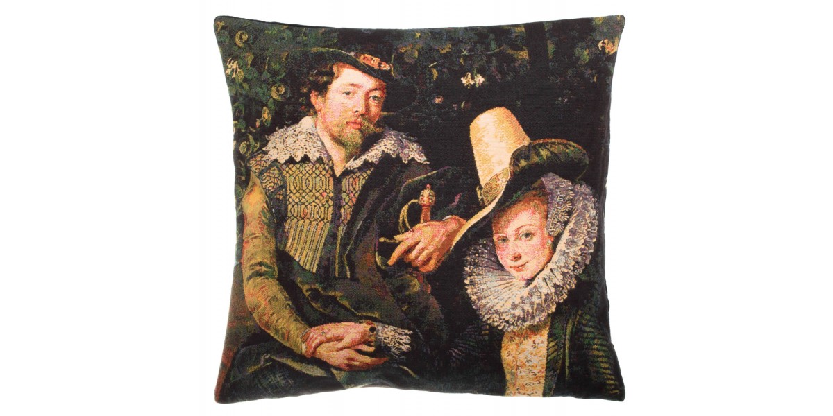 Gobelínový povlak na polštář - Rubens & Isabella Brant